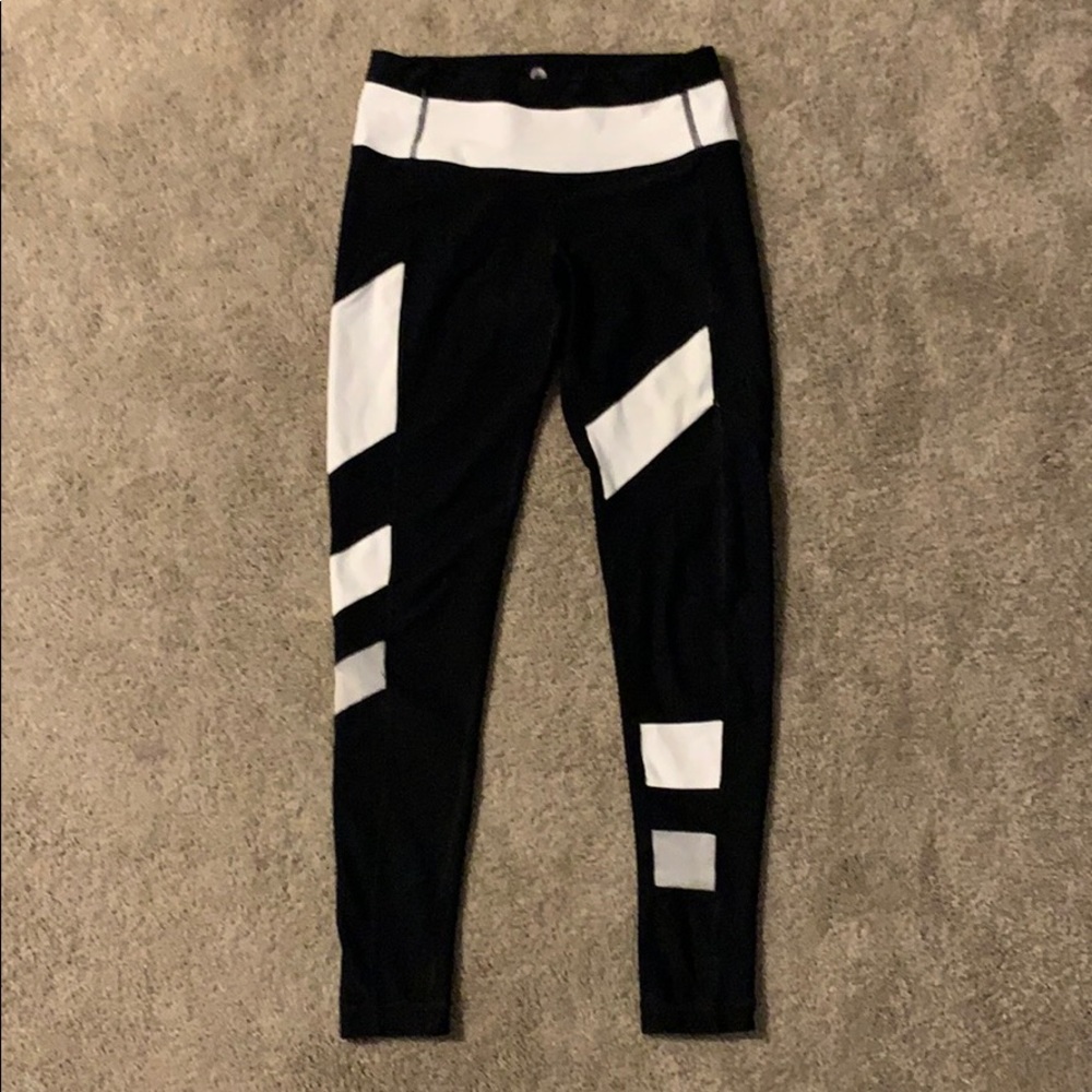 Black/white Leggings